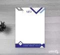 نمونه فایل سربرگ شرکت