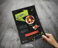 طرح تراکت کبابی